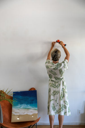 HOW TO HANG YOUR ARTWORK