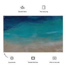Load image into Gallery viewer, Ocean Flow Flag
