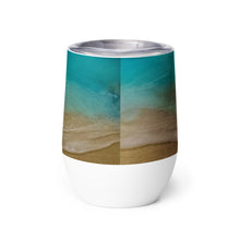 Load image into Gallery viewer, Rising Wave Wine tumbler
