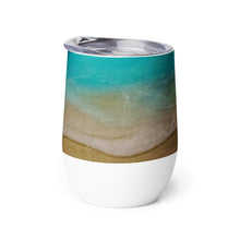 Load image into Gallery viewer, Rising Wave Wine tumbler
